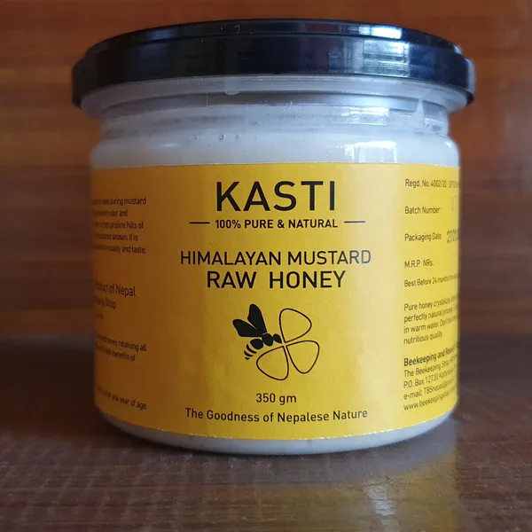 KASTI Himalayan Mustard Raw Honey - 350GM